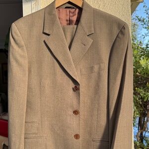 Paul Smith Wool Suit in Brown Made in Italy